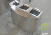 商用三分類不銹鋼垃圾桶環(huán)保升級與場景適配的解決方案