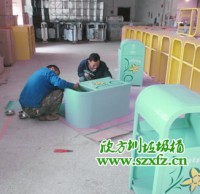 鋼板分類垃圾桶噴塑工藝流程？