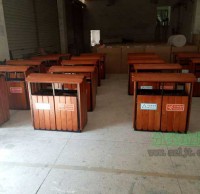 分類垃圾桶廠家專業(yè)定制分類果皮箱亮相深圳公園景區(qū)