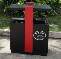 分類垃圾桶“3變2” ，以退為進