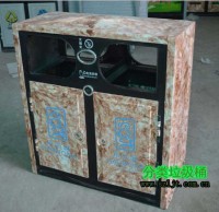 玻璃鋼仿大理石酒店垃圾桶