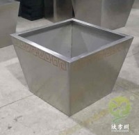 戶外大型不銹鋼花盆樹池
