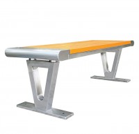 戶外V型椅腳不銹鋼休閑椅