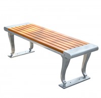 小區(qū)廣場(chǎng)戶外雙人不銹鋼休閑椅