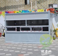 深圳龍華彩鋼板核酸檢測(cè)采樣亭案例