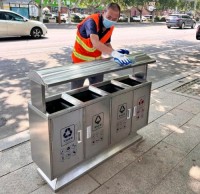 一個街道垃圾桶的自述