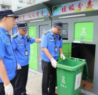 部門開展巡查執(zhí)法 確保垃圾分類穩(wěn)步推進