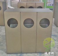廣州黃埔軍校紀念館分類不銹鋼垃圾桶案例