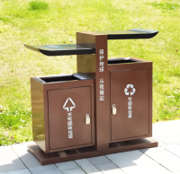 創(chuàng)意金屬垃圾箱戶外公園的環(huán)保藝術(shù)革命