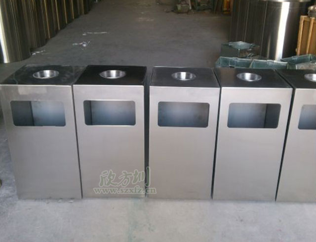 無煙灰缸不銹鋼垃圾桶