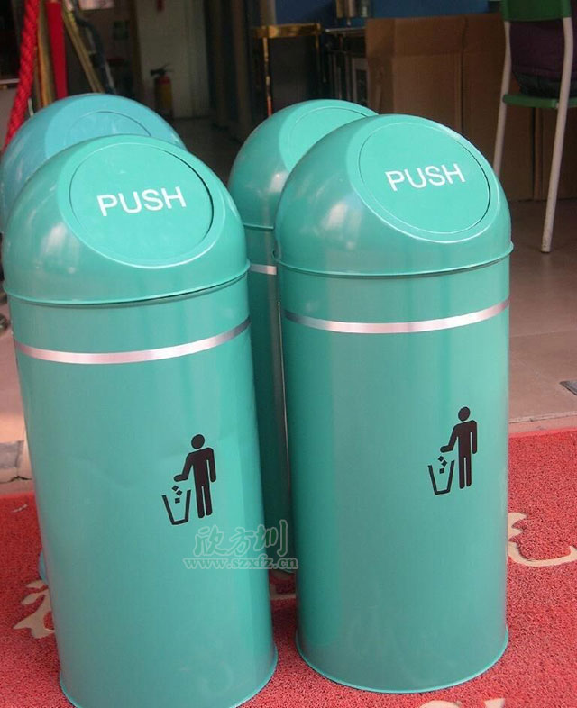 農行鋼制垃圾桶